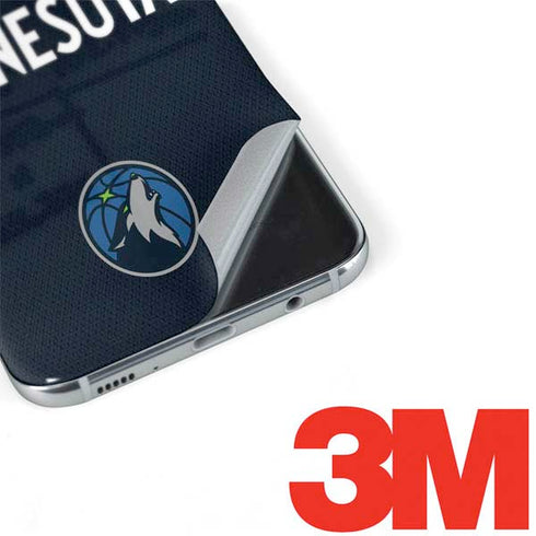NBA Minnesota Timberwolves Jersey Galaxy S8 Plus Skin